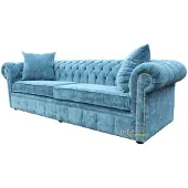 AEA Chesterfield Design Luxus Polster Sofa Couch Sitz Garnitur Leder #220