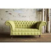 AEA Design Polster Couch Rollen Sofa Sitz Garnitur Chesterfield