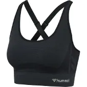 Hummel Top sportivo grigio chiaro / nero