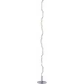 JUST LIGHT Piantana LED Wave 3.000K 120cm acciaio
