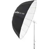 Godox UB-130W - Ombrello parabolico riflettente da studio bianco 130cm