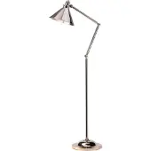 Elstead Lighting Piantana Industrial Provence Acciaio Nichel Lucido 1 Luce E27