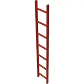 Zarges Scala a pioli in vetroresina 11 pioli 47378
