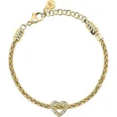 Morellato Bracciale Placcato Oro Cuore Drops Scz1394 — Bracciale