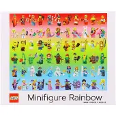 LEGO Minifigure Rainbow 1,000-Piece Puzzle