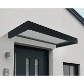 Palram Tenda da sole trasparente 160x95cm grigio scuro 706122