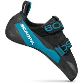 Scarpa Boostic Scarpette da arrampicata (45, nero/turchese)