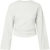 Pieces Top A Maniche Lunghe | Bianco | XS