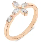 Tamaris Anello oro rosa - 52
