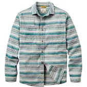 Passenger Backcountry Stripe Light Shirt Camicia Uomo (XXL, grigio)