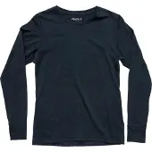 Devold Women's Classic L/S Maglia merino Donna (XL, blu)