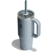 Hydroflask Travel Tumbler Clear Lid Bicchiere isolante (710 ml, grigio)