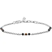 Morellato Steel da uomo Bracciale con Terra beads S1757