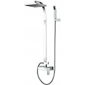 Diamond Pan-50 Set Doccia Quadrato