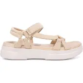 Walk In Pitas Women's Claire Sandali Donna (39, beige/bianco)