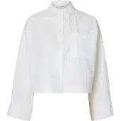 Selected Camicia Cropped Donne Bianco 40