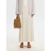 Selected Gonna Lunga Donne Grigio 34