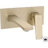 REA Rubinetto Per Lavabo Joe Brush Gold