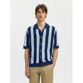 Selected Camicia Uomini Blu XXL
