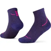Buff Dryflx Quarter Sock Calze da running (45-47, blu/lilla)