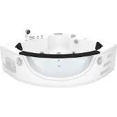 AcquaVapore Piscina idromassaggio Badewanne Wanne W06R-SC 152x152cm