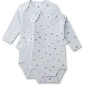 Sanetta Tutina / body per bambino blu / blu pastello