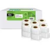 Dymo Etichette Multipack Nastro 25x54 Mm 12 Unità