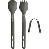 Sea to Summit Frontier Ultralight Cutlery Set Long Set posate grigio