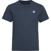 Jack Wolfskin Kid's Paw T-Shirt T-shirt Bambini (128, blu)