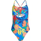 Adidas Costume Da Bagno Mexicana Florals Tie-back