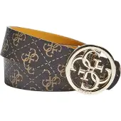 GUESS Jensen Marrone e Giallo Senape — Cintura
