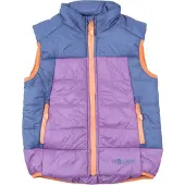 TROLLKIDS Kid's Hardanger Vest Gilet sintetico Bambini (98, lilla)