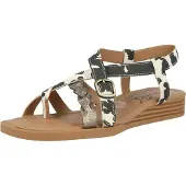Blowfish Infradito 'April' bronzo / nero / offwhite