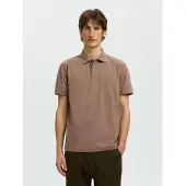 Selected Polo Uomini Marrone XXL