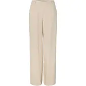 Pieces Pantaloni Gamba Ampia | Beige | S