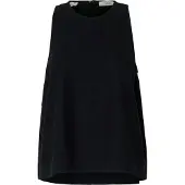 Selected Top In Misto Lino Donne Nero 36