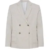Casual Friday Giacca business da completo ' CFEdlund Linen ' beige sfumato