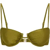 LASCANA Top per bikini oliva