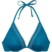 s.Oliver Top per bikini petrolio