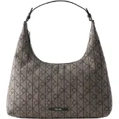 Calvin Klein Borsa a spalla cioccolato / nero