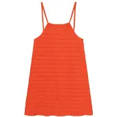 DEDICATED Women's Dress Nykvarn Lace Abito Donna (XL, rosso)