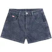 Oxbow Women's Motelw Walkshorts Pantaloncini Donna (38, blu)