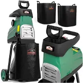 Gardebruk Trituratore Elettrico Silenzioso a 3100w Biotrituratore