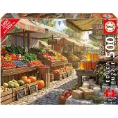 Educa Puzzle Plus Sunny Market 500 Pezzi