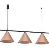 Eko-Light Lampada a sospensione CAPITAL nero rame 3xGX53 – Milagro