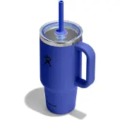 Hydroflask Travel Tumbler Clear Lid Bicchiere isolante (946 ml, blu)