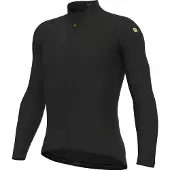 ALÉ Pragma Fondo 3.0 L/S Jersey Maglietta da ciclismo Uomo (S, nero)