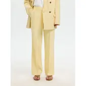 Selected Pantaloni Donne Giallo 34