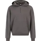 Urban Classics Boxy Zip Hoody Darkshadow Taglia: M | Felpe con cappuccio Outlet | Uomo