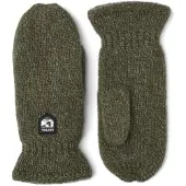 Hestra Basic Wool Mitt Guanti (6, olivia)